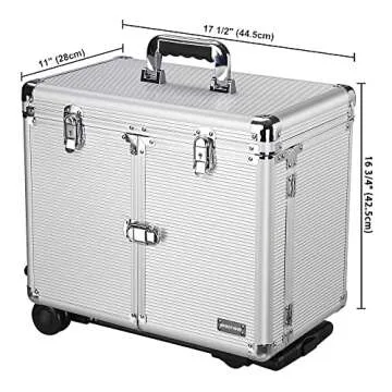 Portable Professional Hair Stylist Makeup Train Case