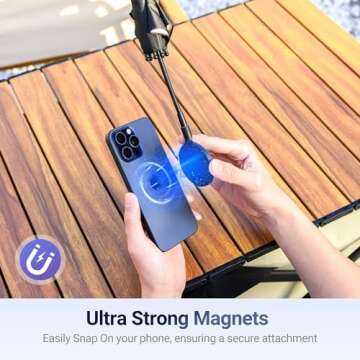 Magnetic Phone Umbrella for Sun Control - Universal Shade