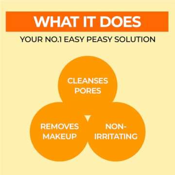 numbuzin No.1 Cleansing Oil | Easy Peasy Cleansing Oil | Makeup Removing Facial Cleanser | Ingredients from Corn, Macadamia Seed | Waterproof Makeup, Blackhead Care| Lightweight | 6.76 fl. oz.