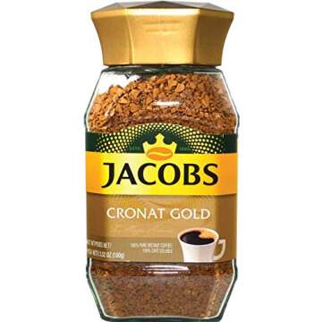 Jacobs Cronat Gold Instant Coffee 100 Gram / 3.52 Ounce (Pack of 1)