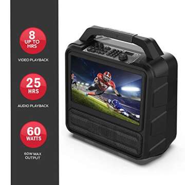 Monster Vision Portable Entertainment System for Outdoor Fun
