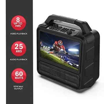Monster Vision Portable Entertainment System for Outdoor Fun