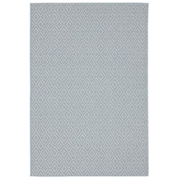 Home Dynamix Tripoli Lydia Indoor/Outdoor Area Rug 5'3"x7'3", Modern Blue