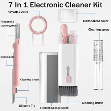 7-in-1 Keyboard Cleaner Kit, Perfect for AirPods & Devices