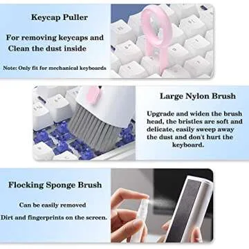7-in-1 Keyboard Cleaner Kit, Perfect for AirPods & Devices