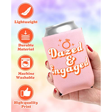 Hippie Tie Dye Bachelorette Can Sleeves for Bridal Parties