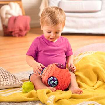 B. toys - Sensory Baby Toys Set with Textured Balls - 6-Piece Development Set Including Large Ball &...
