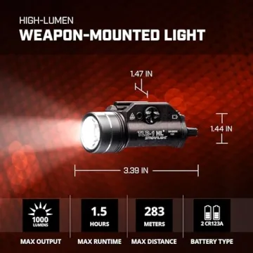 Streamlight TLR-1 HL 1000-Lumen Weapon Light