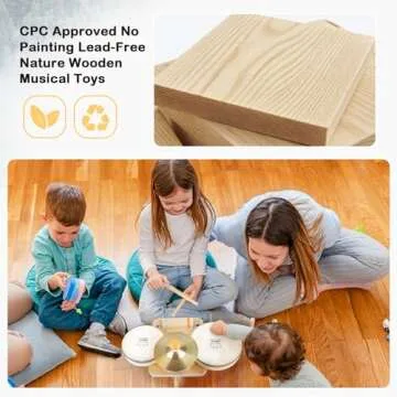 Montessori Musical Instruments Drum Set for Toddlers