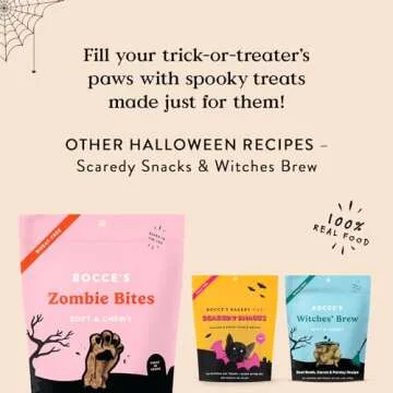 Bocce's Bakery Zombie Bites Dog Treats, Soft & Chewy