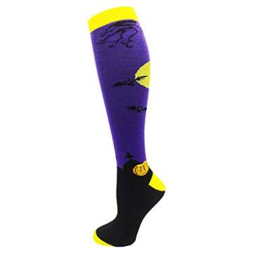 Colorful Halloween Socks for Women - 12 Fun Pairs