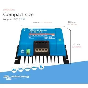 Victron Energy Orion-Tr Smart DC to DC Charger (Bluetooth) - 12/12-Volt 30 amp 360-Watt - Battery Charger for Dual Battery Systems - Isolated