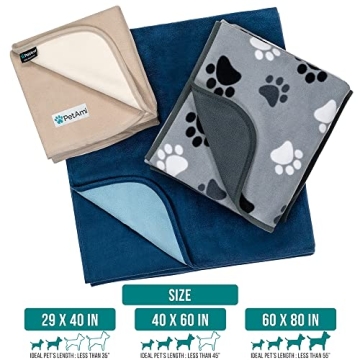 PetAmi Waterproof Blanket for Large Dogs and Cats