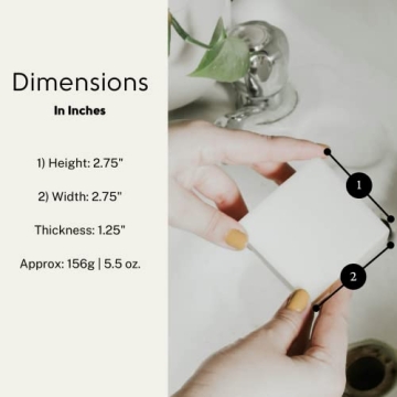 Eco-Friendly Vegan Organic Solid Dish Soap Bar Zero Waste