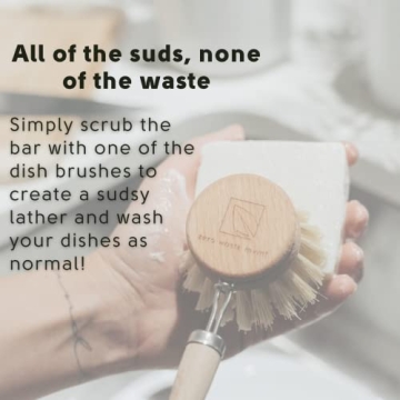 Eco-Friendly Vegan Organic Solid Dish Soap Bar Zero Waste