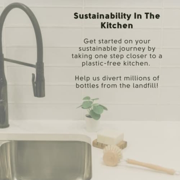 Eco-Friendly Vegan Organic Solid Dish Soap Bar Zero Waste