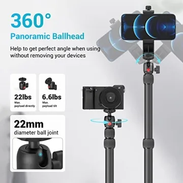 SmallRig Adjustable Desk Mount for Camera & Ring Lights