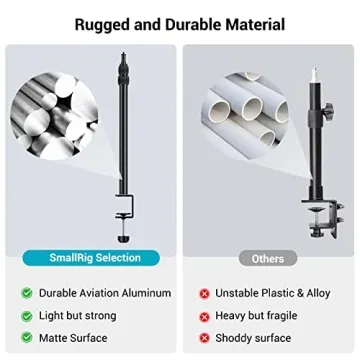 SmallRig Adjustable Desk Mount for Camera & Ring Lights