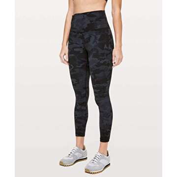 lululemon Align Hi-Rise Pant 25" (Incognito Camo Multi Grey, 8)