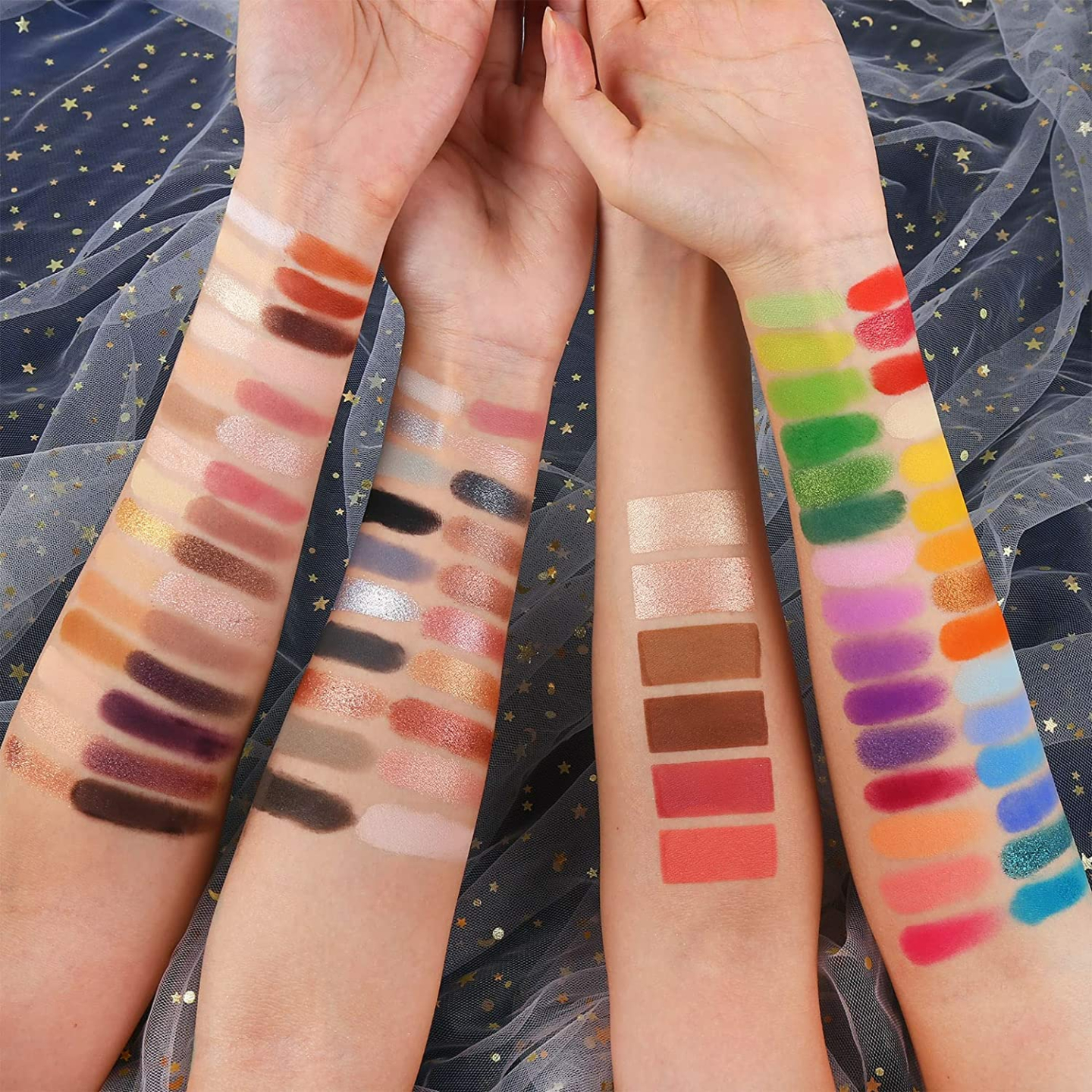 UCANBE 86 Colors Eyeshadow Palette & Brushes Set