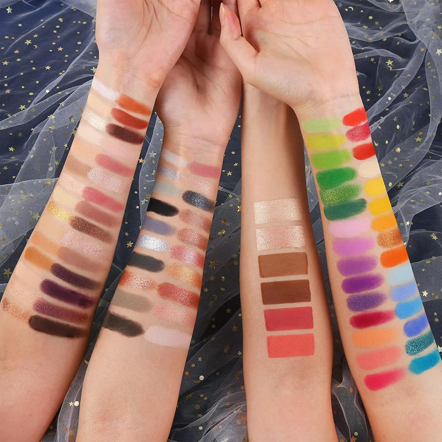 UCANBE 86 Colors Eyeshadow Palette & Brushes Set