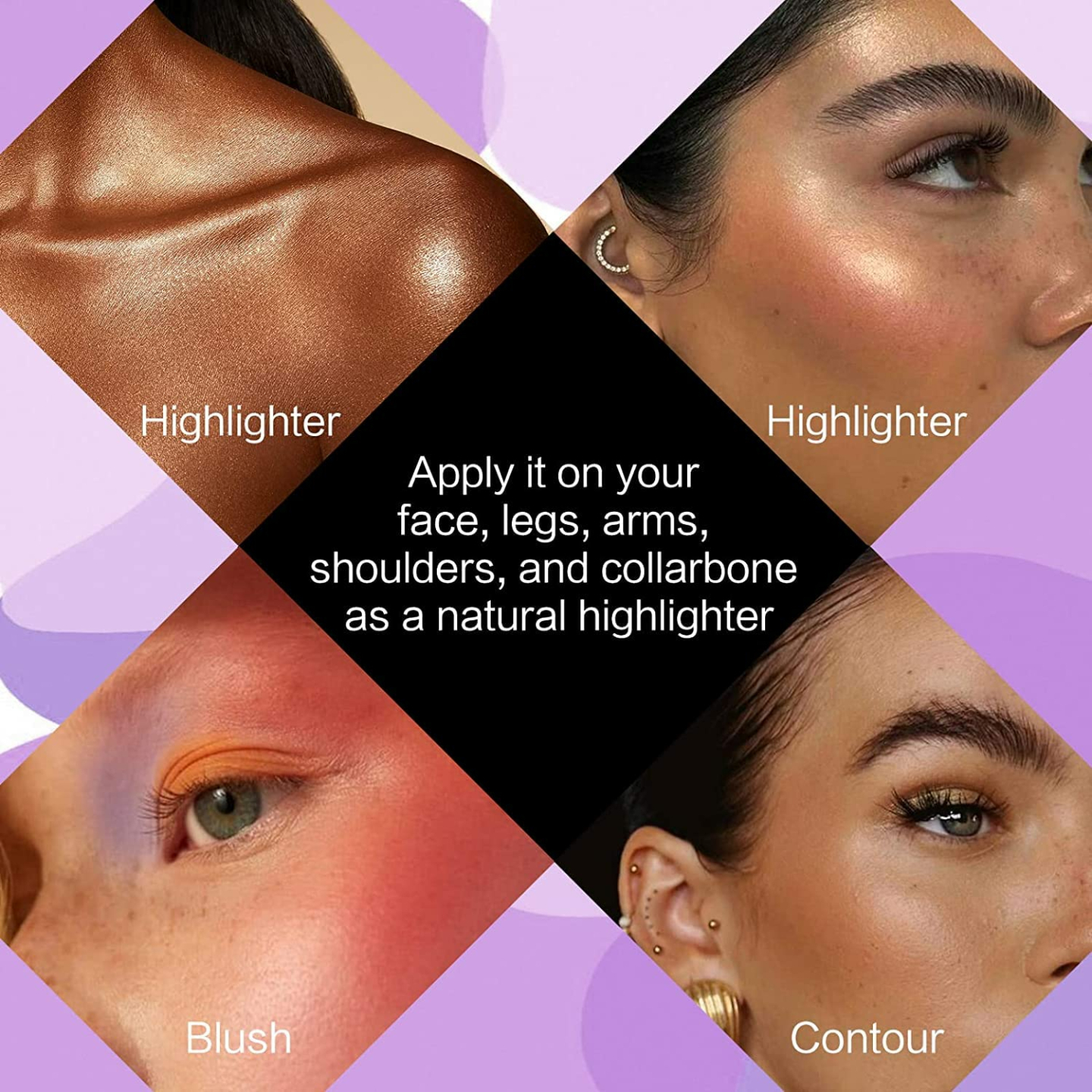 UCANBE 86 Colors Eyeshadow Palette & Brushes Set