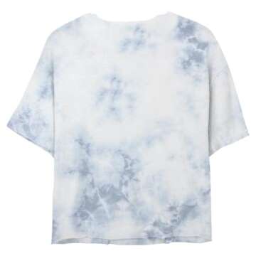 Star Wars Yoda Best Mom Women's Fast Fashion Short Sleeve Tee Shirt, White/Blue, Large