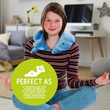 manimo Weighted Dolphin Stuffed Animal for Kids & Adults - Dolphin Pillow Sensory Lap Pad - Stress Relief Neck Pillow Pet Toy for Shoulder & Legs - Perfect for Home, Schools, Kindergardens, Daycares