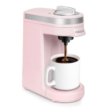 CHULUX Mini Coffee Maker Compact Lightweight Brewer