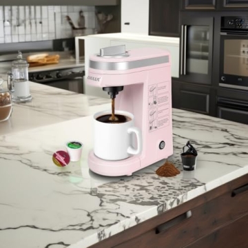 CHULUX Mini Coffee Maker Compact Lightweight Brewer