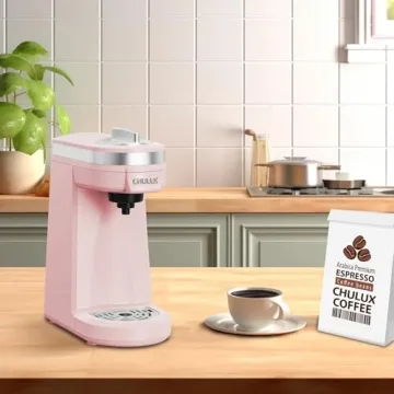 CHULUX Mini Coffee Maker Compact Lightweight Brewer