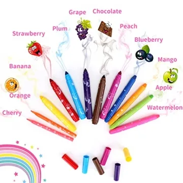 Unicorn Scented Markers Set - Fun Art Supplies for Kids