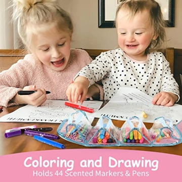 Unicorn Scented Markers Set - Fun Art Supplies for Kids