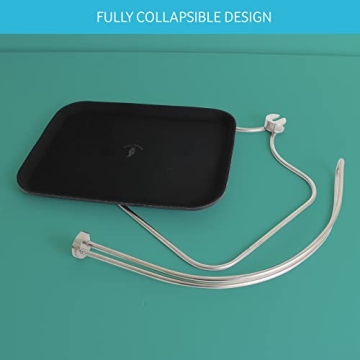 Single handed Tipsi Tray - One Handed Serving Tray, Food and Drink Tray. One Hand Tray, for an Older Person (14 x 11 Inch Rectangular)