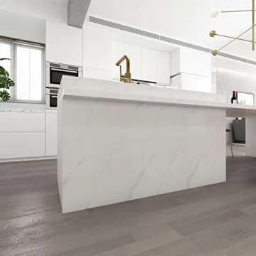 Magielif Marble Jazz White Waterproof Peel and Stick Wallpaper