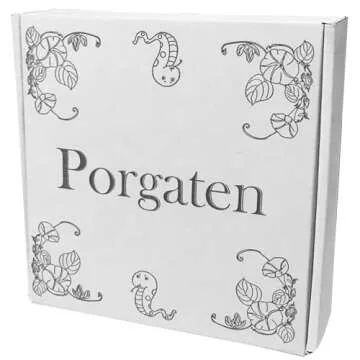 Porgaten Fake Snake Rubber Snake Toy, 4 Pieces Realistic Snakes That Look Real for Garden Props to Keep Birds Away, Novelty Toys for Playing Jokes Prank Stuff for Halloween Party Favor