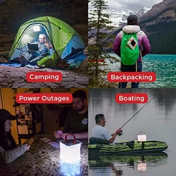 LuminAID PackLite Max Lantern & Phone Charger for Adventure