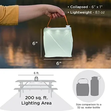 LuminAID PackLite Max Lantern & Phone Charger for Adventure