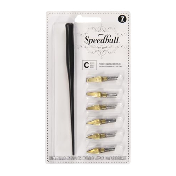 Speedball Calligraphy C Style Nib Set - All You Need for Beautiful Writing