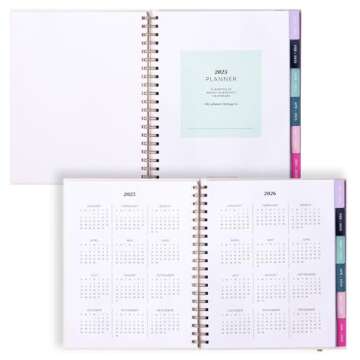 2025 Eccolo Large Spiral Agenda Planner - Stylish & Functional