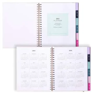 2025 Eccolo Large Spiral Agenda Planner - Stylish & Functional