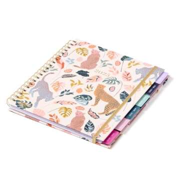2025 Eccolo Large Spiral Agenda Planner - Stylish & Functional