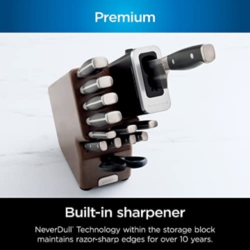 Ninja K52015 Foodi NeverDull 15-Piece Knife System