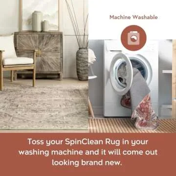 nuLOOM BIRV06 Area Rug, 8' x 10', Grey/Tan