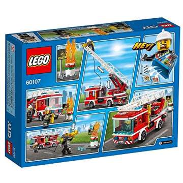 LEGO City Fire Ladder Truck with Extending 360 Ladder