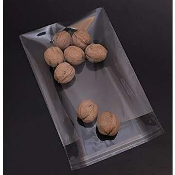 Clear Resealable Cello Bags for Gifts and Bakery Items