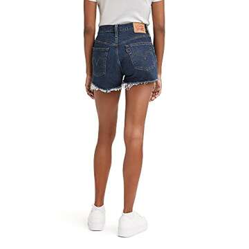 Levi's Women's 501 Original Shorts, Salsa Shaker (Waterless), 24