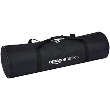 Amazon Basics Outdoor Volleyball and Badminton Set for Family Fun