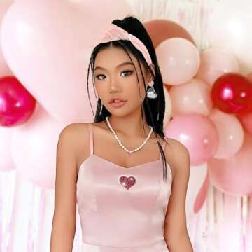 Women's Wide Velvet Twisted Knotted Headband - Pink Hair Accessory for Cocktail Dating or Christmas