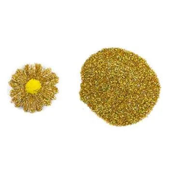 Vegan Gold Hologram Glitter Cake Dust for Stunning Desserts